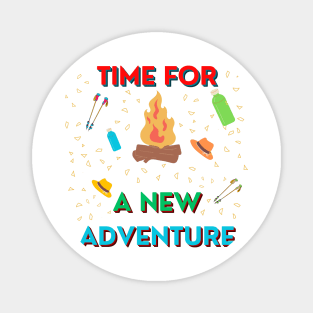 Time For A New Adventure Magnet